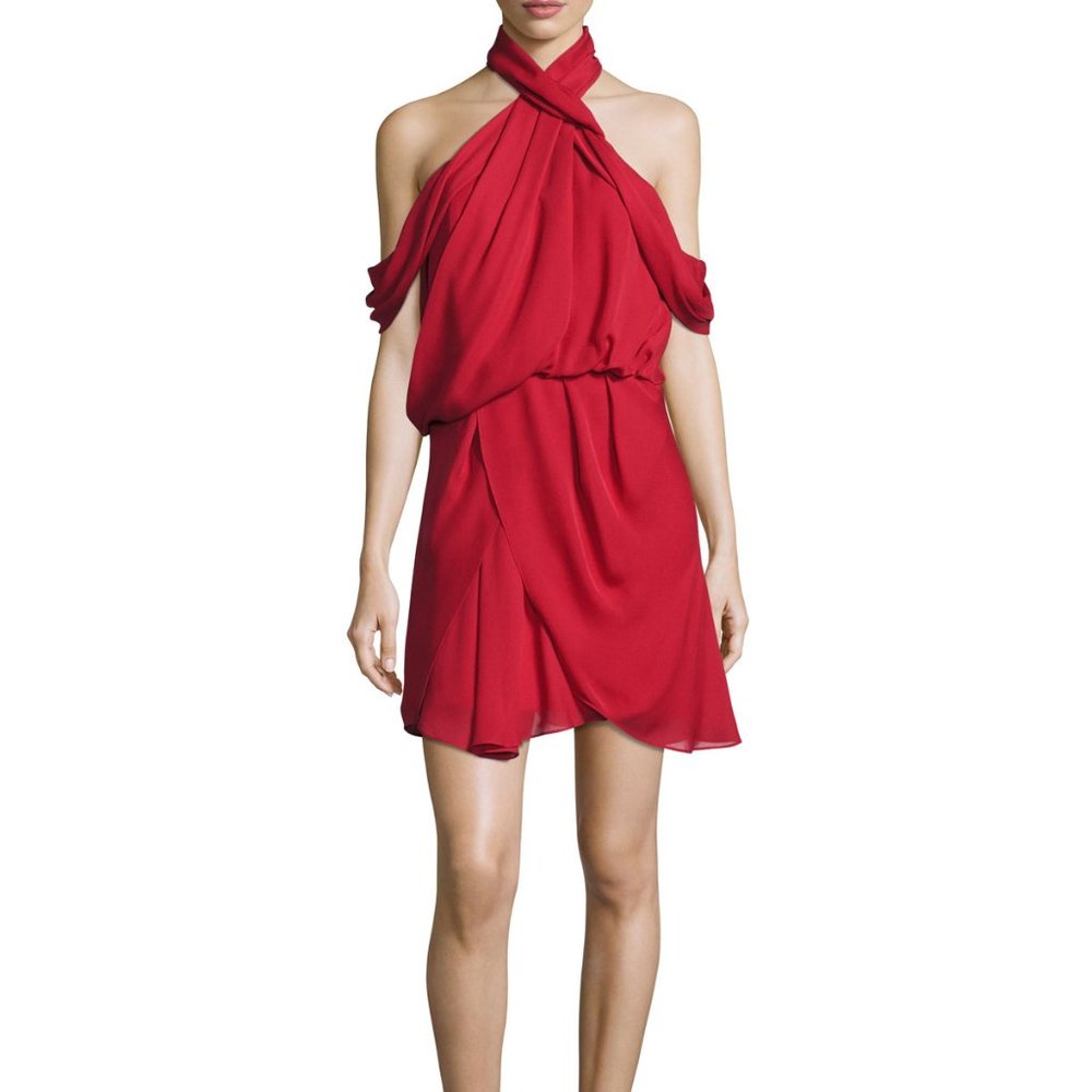 NWT CAMILLA AND MARC Lou Lou  Cold-Shoulder Dress